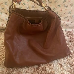Large Gucci Hobo Horsebit bag ASO Jessica Simpson on Newlyweds